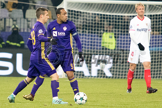 Liga prvakov: NK Maribor - Sevilla FC, 6.12.2017 - Liga prvakov: NK Maribor - Sevilla FC, 6.12.2017